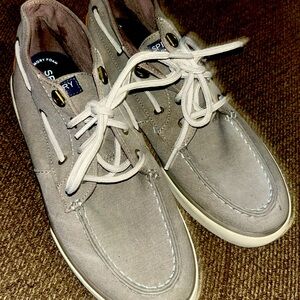 Rare Sperry Topsider Mid Lace Up Boat Shoe Mens 10 M